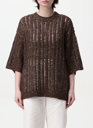 Brunello Cucinelli Glinsterende Gebreide Pullovertruien