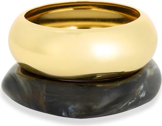 Argento Vivo 2-Piece Bangle Set in Gold at Nordstrom Rack