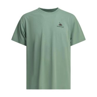 Montbell Tops, Heren, Blauw, XL, Polyester, Wickron River Trip T-Shirt