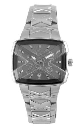 Exte Womens Stainless Steel Watch - Silver - One Size