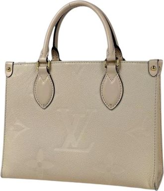Louis Vuitton Pre-owned Monogram Empreinte Tote - Dames - Vintage Shopper - Beige - ONE Size - Vintage