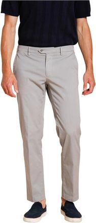 Mason's New York Chino Broeken - Heren - Chinos - Grijs - S - Katoen - Broeken