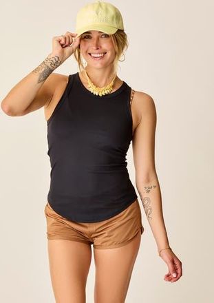 Carve Designs Lyra Rib Tank in Black at Nordstrom, Size Xx-Small