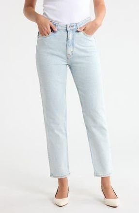 BOSS Noe Straight Leg Jeans in Turquoise/aqua at Nordstrom Rack, Size 2732
