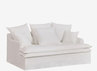 Sklum Sof&aacute; En Lino Y Algod&oacute;n Lounge Grace Sklum