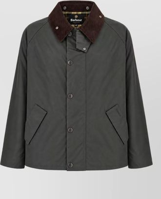Barbour lightweight single breasted coat