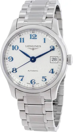 Longines Master Collection 34 Automatic Silver Dial Ladies Watch L2.450.4.73.6