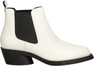Camper Bonnie Enkellaarsjes - Dames - Cowboylaarzen - Beige - 36 EU - Leer - Schoenen