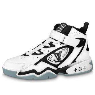 Louis Vuitton LV Trainer 2 Sneakers White Black Grey 1AAH95