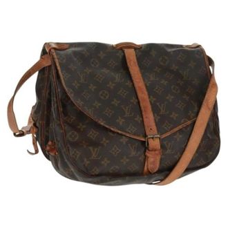 Louis Vuitton Pre-owned Vintage Cross Body Bag - Dames - Pre-owned - Bruin - Maat: ONE Size