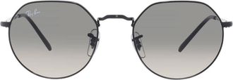 Ray-Ban Ray Ban Jack Grey Gradient Irregular Unisex Sunglasses RB3565 002/71 51
