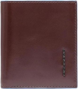 Piquadro Blue Square Kaarthouder - unisex - Portefeuilles - Bruin - ONE Size - Leer - Accessoires