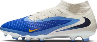 Nike Mens Phantom 6 High Academy Multi-Ground Soccer Cleats in Blue | HQ2279-400