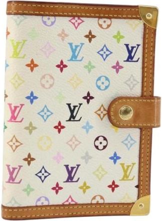 Louis Vuitton Pre-owned Wallets, female, Multicolor, Size: ONE SIZE Pre-owned Canvas Home-Office Wallet