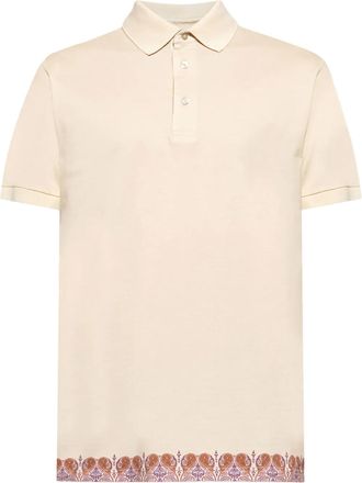 Etro Polo con stampa paisley - Toni neutri