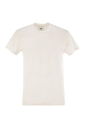Pantaloni Torino Silk And Cotton T-Shirt