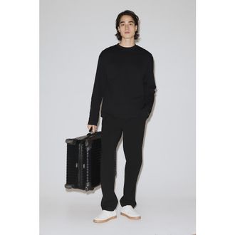 H&M Four-way stretch regular-fit pull-on pants in Black at Nordstrom, Size X-Small