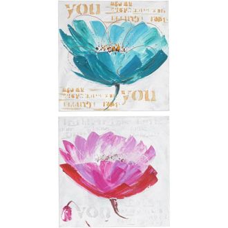 Hhg Hhg - Nunca Usado] Pintura Al &Oacute;leo Orqu&iacute;dea, 100% Pintado A Mano Pintura Mural Xl, 100x50cm