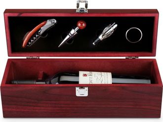 True Cherry 1-Bottle Accessory Gift Set in Wood at Nordstrom