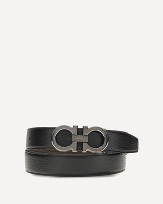Ferragamo Leather Belt Male 100