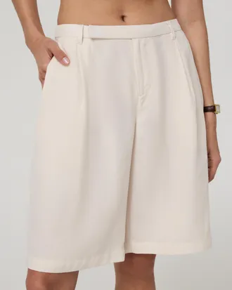 Vuori Clothing Trestles Low Slung Trouser Shorts | Natural | Medium