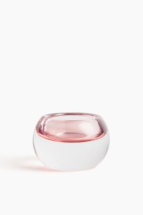 H&M Windlicht aus Glas - Pink