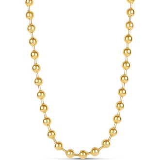 SHYMI Ball Beaded Necklace in Gold at Nordstrom