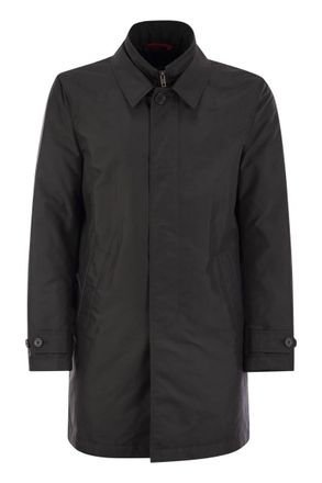 Fay Mens Easy Morning Coat - Black - Size Medium