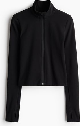 H&M Sportshirt mit SoftMove - Schwarz