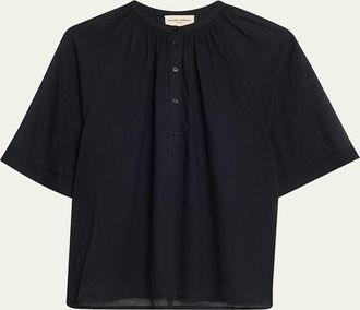 Officine G&eacute;n&eacute;rale Noria Cotton Voile Shirt