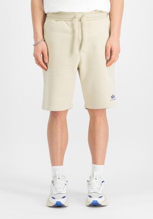 Alpha Industries Shorts ALPHA INDUSTRIES Basic Short SL II, Herren, Gr. XL, Normalgr&ouml;ssen, weiss (vintage wei&szlig;), Obermaterial: 80% Baumwolle, 20% Polyester, Hosen Shor