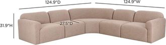 TOV Furniture Tov Furniture Gorge Performance 5 Piece Corner Sectional