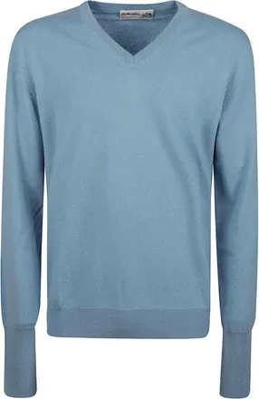 Ballantyne Uomo, Maglie, Blu, XL, new