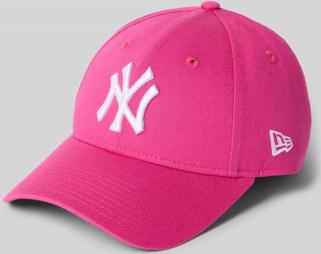 New Era Base Cap mit Motiv-Stitching in Pink, Gr&ouml;&szlig;e 1