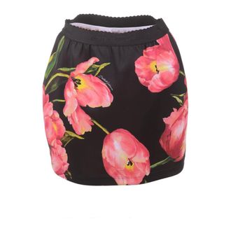 Dolce & Gabbana Flowers Mini Skirt - female - Dolce & Gabbana - Short Skirts - Multicolor - M - Skirts