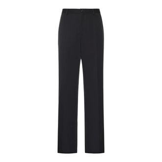 Balenciaga Wide Trousers, male, Black, Size: L Wide Trousers