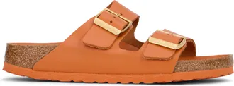 Birkenstock Womens Sandals Calfskin Turmeric
