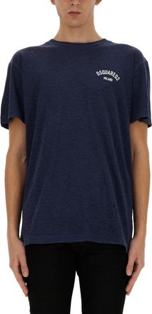 Dsquared2 T-Shirt With Logo-Uomo