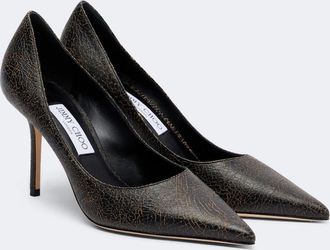 Jimmy Choo London Love leather pumps