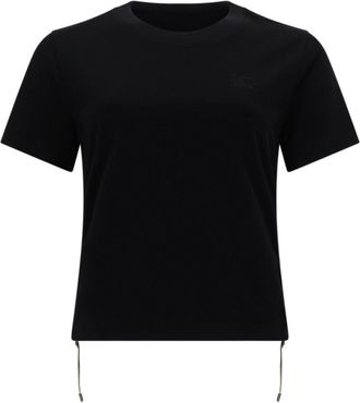Burberry Black Crew Neck T-Shirt
