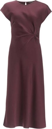 Swing Swing, Dames, Jurken, Rood, Maat: 2XL Satijn