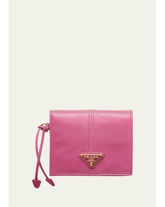 Prada Bifold Soft Leather Wallet
