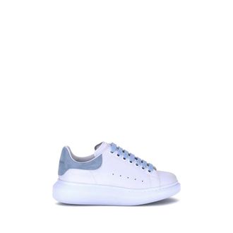 Alexander McQueen Zapatillas de cuero con suela plataforma - Shoes - Mujer - Blanco - 35 1/2 EU