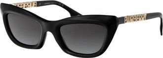 Burberry Be 4409 Zonnebrillen - Dames - Zonnebrillen - Zwart - 51 MM - Accessoires
