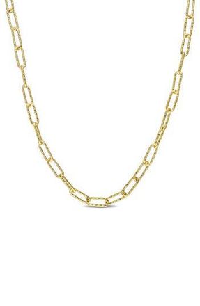 Delmar Paper Clip Chain Necklace in Gold at Nordstrom Rack
