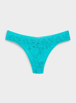 Hanky Panky Womens Stretch lace thong Nylon