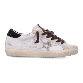 Golden Goose Super-Star Trainers - female - Golden Goose - Sneakers - White - 8 UK - Shoes