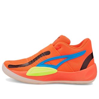 Puma Rise Nitro Fiery Coral Lime Squeeze 377012-04