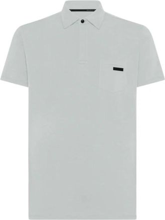 Roberto Ricci Design Witte Stretch Jersey Polo Revo - Heren - Polos - Wit - L - Katoen - Tops