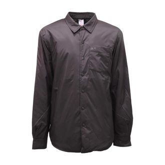 Sun 68 Overhemden, Heren, Zwart, XL, R42103 Jacket